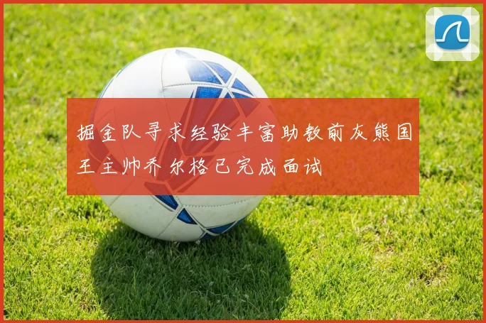 掘金队寻求经验丰富助教前灰熊国王主帅乔尔格已完成面试